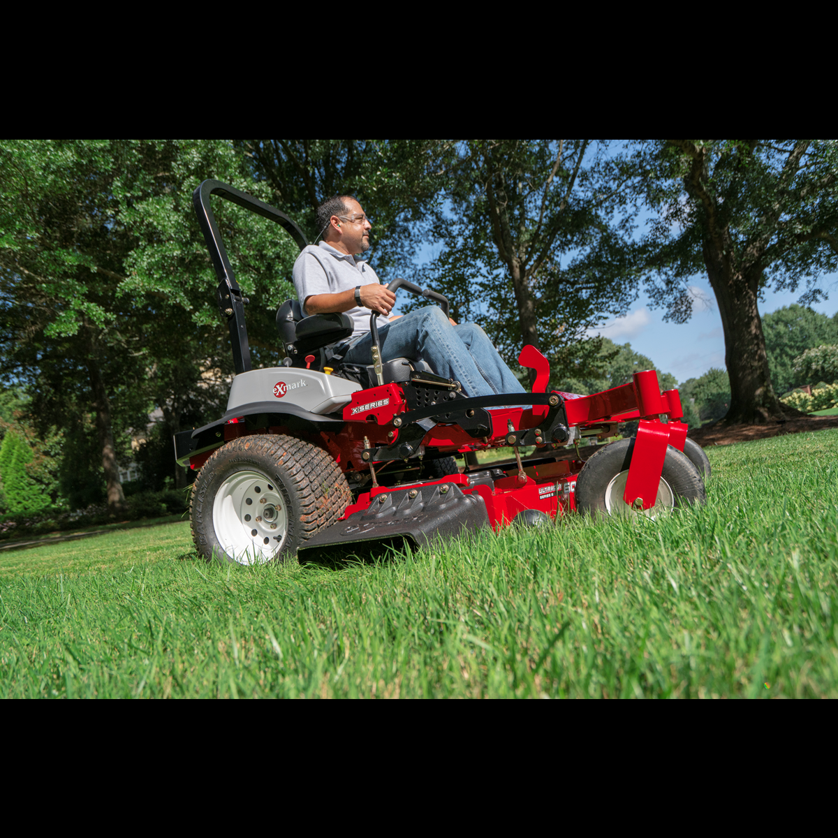 Exmark Lazer Z X-Series with 38 HP* Kohler EFI EGov ECV980 Engine and 60" UltraCut Series 6 Deck Exmark Lazer Z X-Series with 38 HP* Kohler EFI EGov ECV980 Engine and 60" UltraCut Series 6 Deck