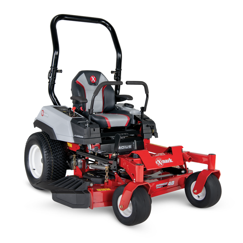 Exmark Radius E-Series with 24 HP* Kohler 7000 Engine and 48” UltraCut Series 3 (2-Blade) Deck